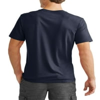 A férfiak rövid ujjú teljesítményű pólója, akár 5xl méretű