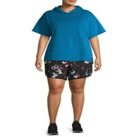 Avia női plusz méretű bélelt futó rövidnadrág