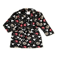 Mickey Mouse kisgyermek fiú pizsama plüss köpeny, méretek 2t-4t