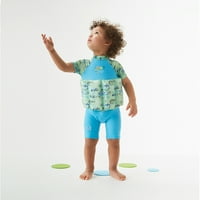 Splash a gyermekek UV floatsuit zöld gecko-ról 4 év