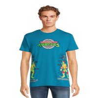 Nickelodeon Teenage Mutant Ninja teknősök férfiak és nagy férfi grafikus póló, S-3xl méretű méretek