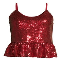 Nincs határok a juniorok peplum flittere cami