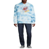 Kraft férfi mosott Kool-Aid Skate grafikus pulóver kapucnis, S-3X méretű