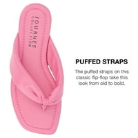 Journee kollekció női Kyleen Tru Comfort Foam flip flop puffadt szandál