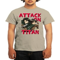 Támadás a Titan férfi rövid ujjú grafikus póló ellen