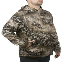 Realtree Mens Excape Arrowood Performance kapucnis pulóver