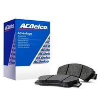 ACDelco ezüst Félfémes Fékbetétkészlet illik select: 2004-2010, FORD F150