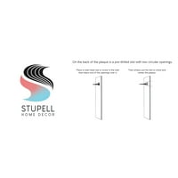 Stupell Industries Absztrakt Arany Kék Texturált Surface Festés Unker keret nélküli Art Print Wall Art, 13x19