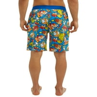 Nickelodeon férfi retro karakter pizsama alvás rövid