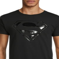 Superman férfi és nagy férfi grafikus póló, S-3XL méretű