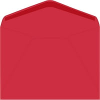 Luxpaper Rendszeres borítékok, 7 8, Holiday Red, 1000 Pack