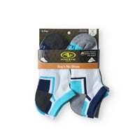 Athletic Works Boy's No Show Socks, Pack